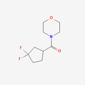 (3,3-Difluorocyclopentyl)-morpholin-4-ylmethanone