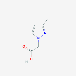 B070212 (3-methyl-1H-pyrazol-1-yl)acetic acid CAS No. 180741-30-4