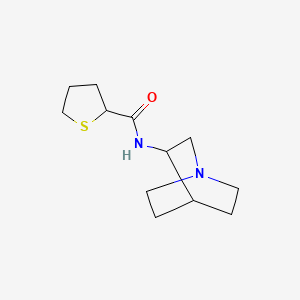 N-(1-azabicyclo[2.2.2]octan-3-yl)thiolane-2-carboxamide