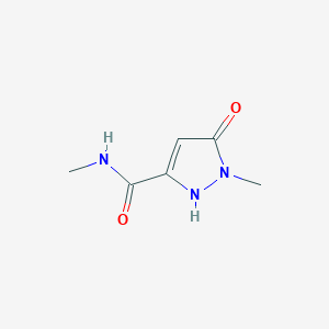 B070252 5-Hydroxy-N,1-dimethyl-1H-pyrazole-3-carboxamide CAS No. 185451-43-8