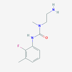 1-(2-Aminoethyl)-3-(2-fluoro-3-methylphenyl)-1-methylurea