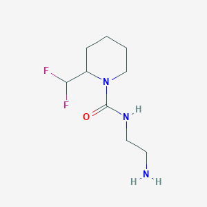 N-(2-aminoethyl)-2-(difluoromethyl)piperidine-1-carboxamide