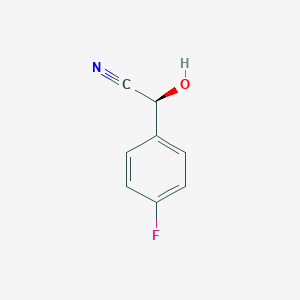 B070276 (S)-(4-Fluorophenyl)hydroxyacetonitrile CAS No. 176485-58-8