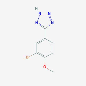 B070280 5-(3-Bromo-4-methoxyphenyl)-2H-tetrazole CAS No. 191602-76-3