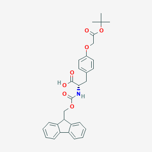 molecular formula C30H31NO7 B070314 Fmoc-4-(叔丁氧羰基甲氧基)-L-苯丙氨酸 CAS No. 181951-92-8