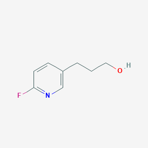 B070347 3-(6-Fluoropyridin-3-yl)propan-1-ol CAS No. 174523-84-3
