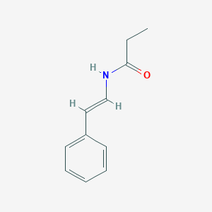 B070351 N-[(E)-2-phenylethenyl]propanamide CAS No. 176242-70-9