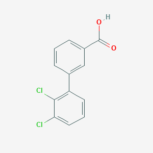molecular formula C13H8Cl2O2 B070368 2',3'-Dichlorobiphenyl-3-carboxylic acid CAS No. 177734-74-6