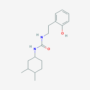 1-(3,4-Dimethylcyclohexyl)-3-[2-(2-hydroxyphenyl)ethyl]urea