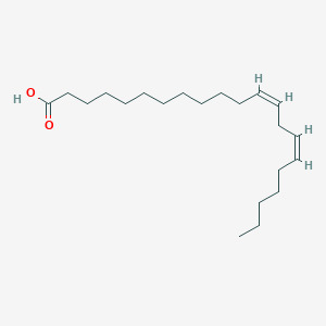 molecular formula C21H38O2 B070377 12Z,15Z-二十一烯二酸 CAS No. 191545-08-1