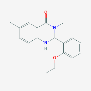 2-(2-Ethoxyphenyl)-3,6-dimethyl-1,2-dihydroquinazolin-4-one