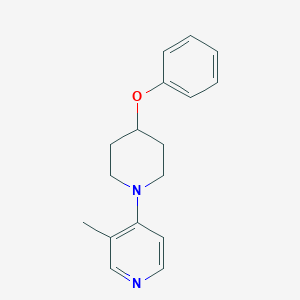 3-Methyl-4-(4-phenoxypiperidin-1-yl)pyridine