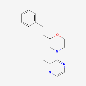 4-(3-Methylpyrazin-2-yl)-2-(2-phenylethyl)morpholine