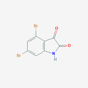 B070428 4,6-Dibromoindoline-2,3-dione CAS No. 187326-67-6