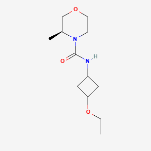 (3S)-N-(3-ethoxycyclobutyl)-3-methylmorpholine-4-carboxamide