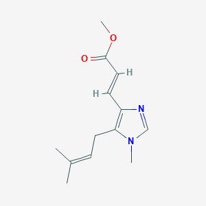 molecular formula C13H18N2O2 B070449 Fungerin CAS No. 185681-81-6