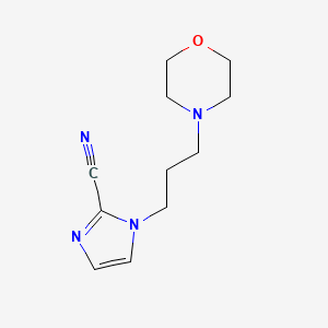 1-(3-Morpholin-4-ylpropyl)imidazole-2-carbonitrile