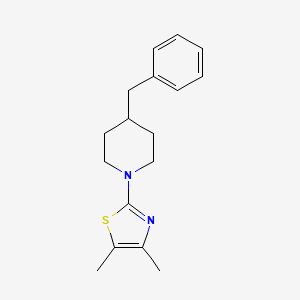 2-(4-Benzylpiperidin-1-yl)-4,5-dimethyl-1,3-thiazole