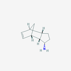 molecular formula C10H15N B070496 (1S,2R,3S,6S,7R)-tricyclo[5.2.1.02,6]dec-8-en-3-amine CAS No. 188000-60-4