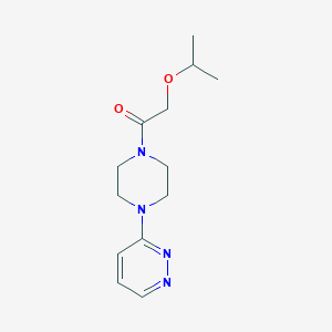 2-Propan-2-yloxy-1-(4-pyridazin-3-ylpiperazin-1-yl)ethanone