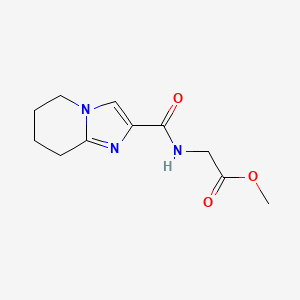 Methyl 2-(5,6,7,8-tetrahydroimidazo[1,2-a]pyridine-2-carbonylamino)acetate