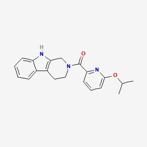 (6-Propan-2-yloxypyridin-2-yl)-(1,3,4,9-tetrahydropyrido[3,4-b]indol-2-yl)methanone