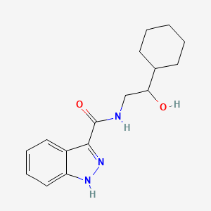 N-(2-cyclohexyl-2-hydroxyethyl)-1H-indazole-3-carboxamide