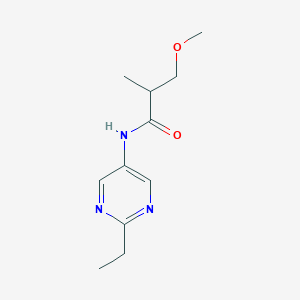 N-(2-ethylpyrimidin-5-yl)-3-methoxy-2-methylpropanamide