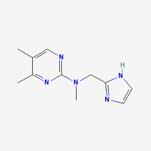 N-(1H-imidazol-2-ylmethyl)-N,4,5-trimethylpyrimidin-2-amine