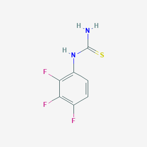 molecular formula C7H5F3N2S B070553 (2,3,4-三氟苯基)硫脲 CAS No. 175205-26-2