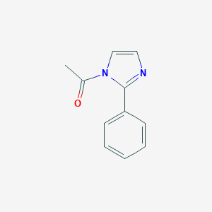 molecular formula C11H10N2O B070568 1-Acetyl-2-phenylimidazole CAS No. 182481-13-6