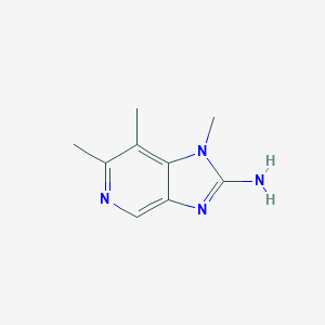 molecular formula C9H12N4 B070572 1,6,7-Trimethyl-1H-imidazo[4,5-c]pyridin-2-amine CAS No. 193690-71-0