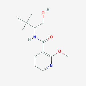 N-(1-hydroxy-3,3-dimethylbutan-2-yl)-2-methoxypyridine-3-carboxamide