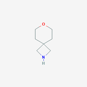 molecular formula C7H13NO B070580 7-Oxa-2-azaspiro[3.5]nonane CAS No. 194157-10-3