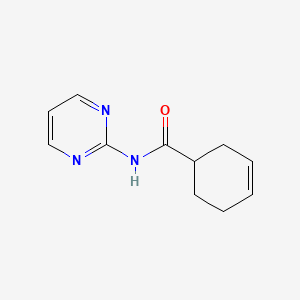 N-pyrimidin-2-ylcyclohex-3-ene-1-carboxamide