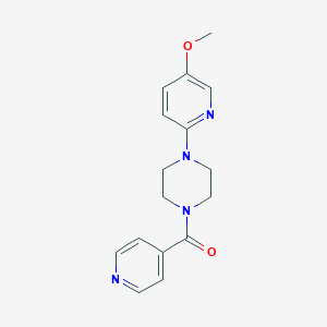 [4-(5-Methoxypyridin-2-yl)piperazin-1-yl]-pyridin-4-ylmethanone