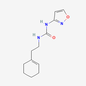 1-[2-(Cyclohexen-1-yl)ethyl]-3-(1,2-oxazol-3-yl)urea