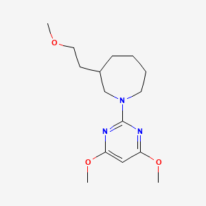 1-(4,6-Dimethoxypyrimidin-2-yl)-3-(2-methoxyethyl)azepane