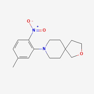 8-(5-Methyl-2-nitrophenyl)-2-oxa-8-azaspiro[4.5]decane