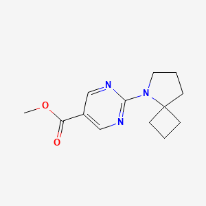 Methyl 2-(5-azaspiro[3.4]octan-5-yl)pyrimidine-5-carboxylate