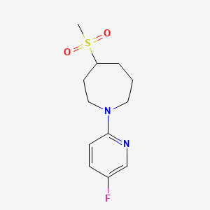 1-(5-Fluoropyridin-2-yl)-4-methylsulfonylazepane