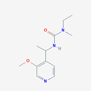 1-Ethyl-3-[1-(3-methoxypyridin-4-yl)ethyl]-1-methylurea