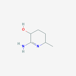 B070726 3-Pyridinol,2-amino-3,4,5,6-tetrahydro-6-methyl-(9CI) CAS No. 165384-23-6