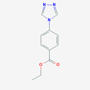 B070764 Ethyl 4-(4H-1,2,4-triazol-4-yl)benzoate CAS No. 167626-25-7