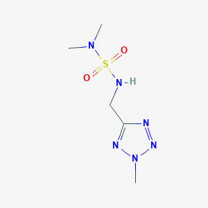 5-[(Dimethylsulfamoylamino)methyl]-2-methyltetrazole