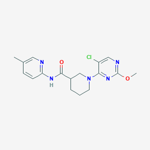 1-(5-chloro-2-methoxypyrimidin-4-yl)-N-(5-methylpyridin-2-yl)piperidine-3-carboxamide