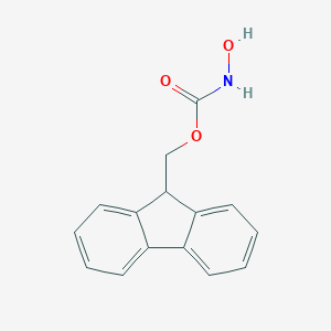 molecular formula C15H13NO3 B070782 9-芴甲基 N-羟基氨基甲酸酯 CAS No. 190656-01-0