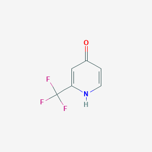 molecular formula C6H4F3NO B070874 2-(三氟甲基)吡啶-4-醇 CAS No. 170886-13-2