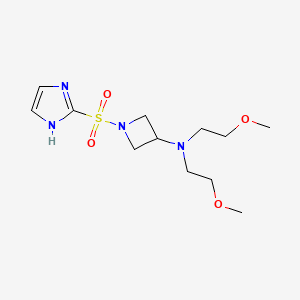 1-(1H-imidazol-2-ylsulfonyl)-N,N-bis(2-methoxyethyl)azetidin-3-amine