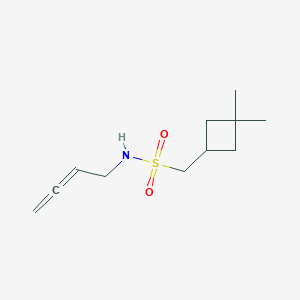 molecular formula C11H19NO2S B7093099 CID 132388989 